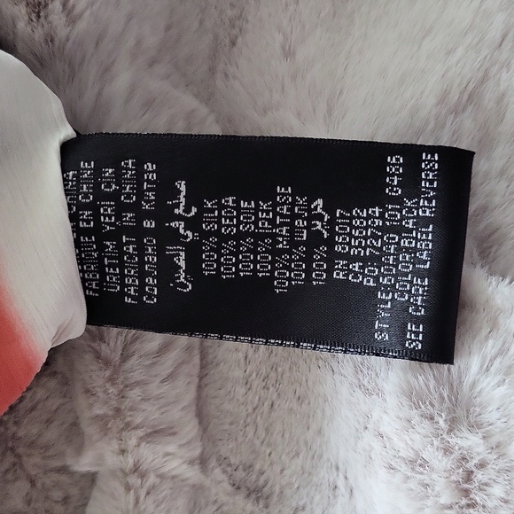 Bebe 100% SILK Asymmetrical Tunic Top/Dress | TAG ON NEVER WORN | Near Vintage - Picture 12 of 14